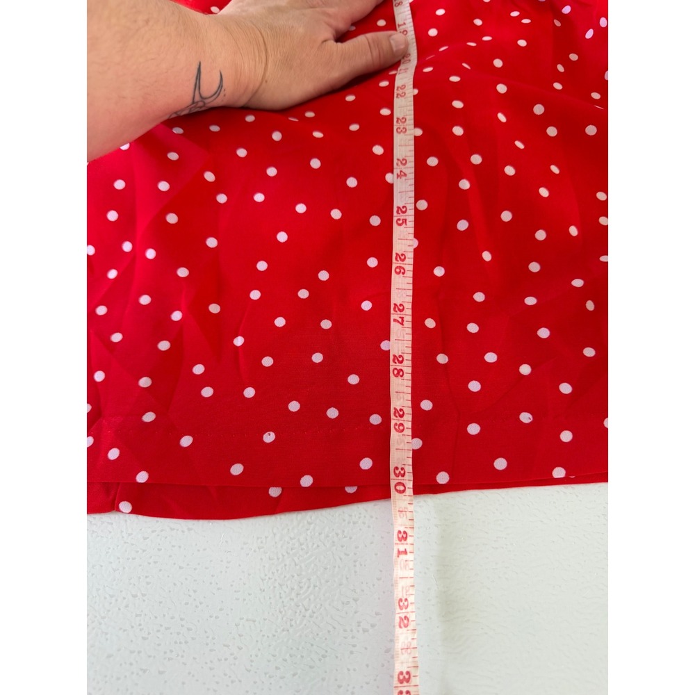 BFA Classics Vintage Red Polka Dot 2 Piece Skirt Set Women's 14 Retro Twee - Picture 7 of 9